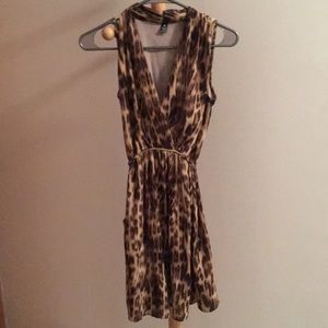 Leopard Wrap Dress